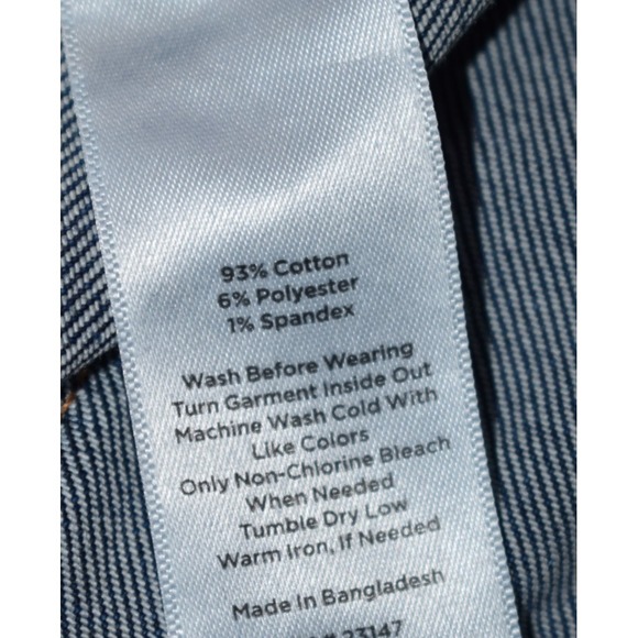 Talbots 4 Simply Flattering 5-pocket Jeans Stretch Blue Denim Slim 29 Inseam - Picture 6 of 16